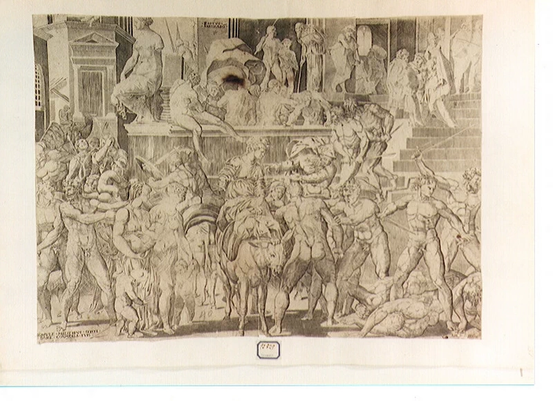 Fiorentino - ratto delle Sabine, Museo di Capodimonte, Napoli